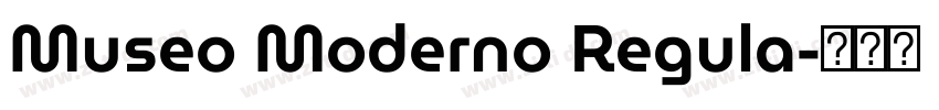 Museo Moderno Regula字体转换